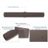 Denozer Leather Desk Mat Large 36" x 20", Desk Protector Mat, PU Leather Desk Pad, Large Mouse Pad, Desk Blotter, Desk Pads on Top of Desks, Desk Matt for Desktop, Office Desk Mat (Dark Brown)